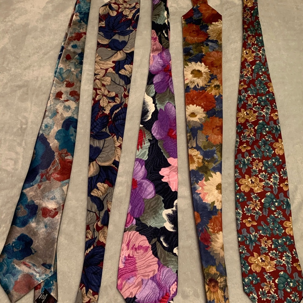 Vintage men’s neckties